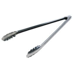 Lodge Silver Stainless Steel Tongs