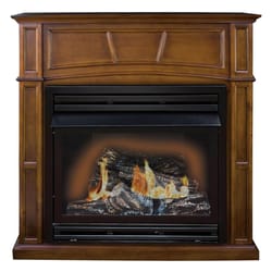 Comfort Glow 46 in. W Brown Rustic Gas Fireplace