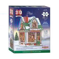 Eurographics Santa's Workshop 3D Jigsaw Puzzle 323 pc