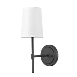 Globe Electric Clarissa 1-Light Matte White Wall Sconce