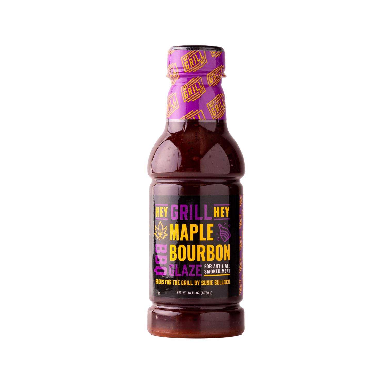 Hey Grill Hey Maple Bourbon Glaze 18 oz Ace Hardware