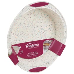 Trudeau Confetti Round Cake Pan Multicolored