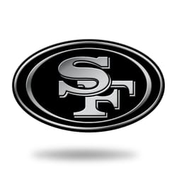 Rico NFL San Francisco 49ers Chrome Auto Emblem 1 pc