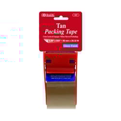 Bazic Products 1.88 in. W X 800 in. L Packaging Tape with Dispenser