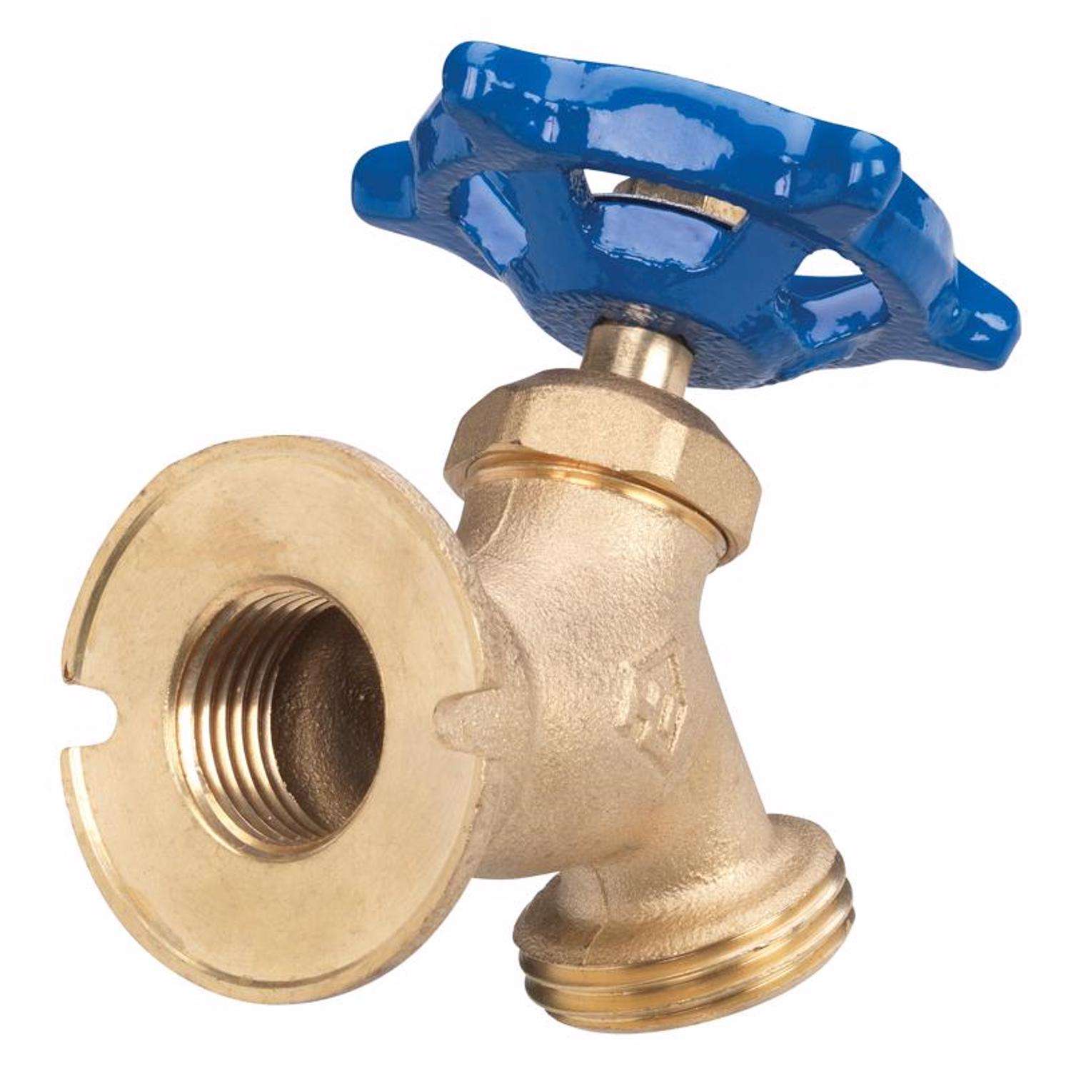 Homewerks 3/4 in. FIP X 3/4 in. MHT Brass Sillcock Valve - Ace Hardware