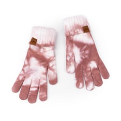 Britts Knits One Size Fits Most Blush Cold Weather Gloves