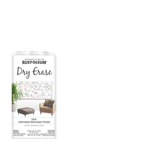 Dry Erase Surface with Adhesive Backing, 48 x 36, White Surface