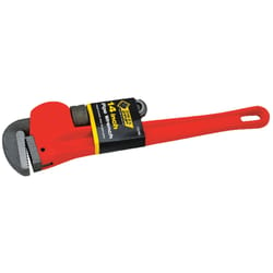 Steel Grip Pipe Wrench 14 in. L 1 pc