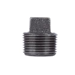 STZ Industries 3/4 in. MIP each Black Malleable Iron Plug