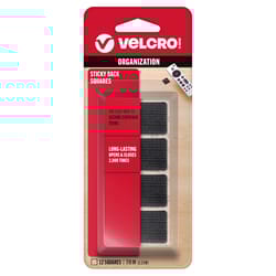 Velcro Brand Hook and Loop Fastener 7/8 in. L 12 pk Velcro Brand Hook and Loop Fastener 7/8 in. L 12 pk