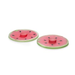 Charles Viancin Red/Green Silicone Watermelon Drink Cover