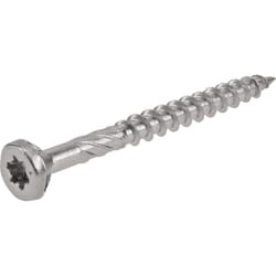 HILLMAN Power Pro No. 9 Ga. X 2 in. L Stainless Steel Star Flat Head Exterior Deck Screws 1 lb 126 p