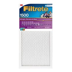 Filtrete 14 in. W X 30 in. H X 1 in. D Synthetic 1500 MPR Pleated Ultra Allergen Filter 1 pk