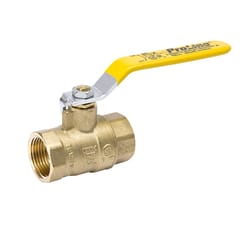 B&K ProLine 1 in. Brass FIP Ball Valve Full Port Lever