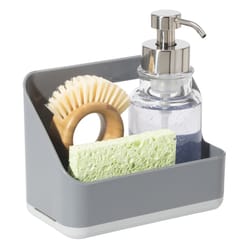 OGGI 7.5 in. L X 4 in. W X 5.75 in. H Plastic Sponge & Sink Countertop Caddy