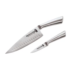 Big Green Egg Pro Stainless Steel Silver Grilling Knife Set 2 pc