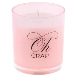 Karma Gifts Pink Spice Scent Oh Crap Candle 10.5 oz