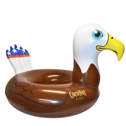 CocoNut Float Multicolored Vinyl Inflatable Majestic Bald Eagle Pool Float