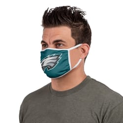 FOCO Household Multi-Purpose Philadelphia Eagles Face Mask Multicolored 1 pk