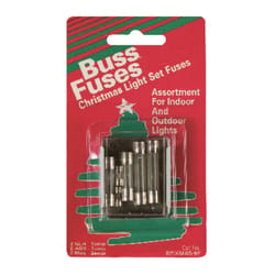 Bussmann 3 & 7 amps Christmas Fuse 6 pk