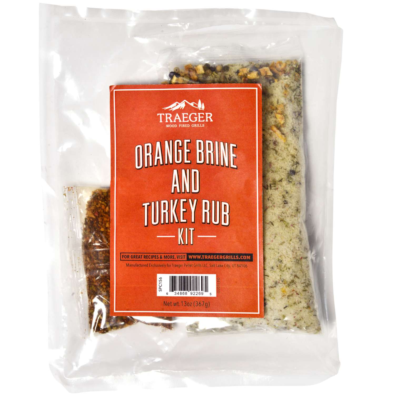 Traeger Orange Brine and Turkey Rub Kit 13 oz. Ace Hardware