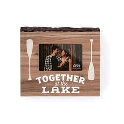 P Graham Dunn 10 in. H X 0.75 in. L Natural Brown Wood Photo Frame