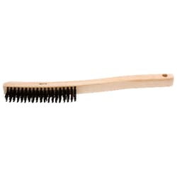 Forney 13-3/4 in. L X 2.25 in. W Scratch Brush Wood 1 pc