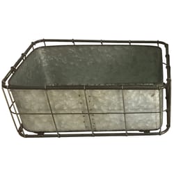 Avera Products Metal Planter Galvanized