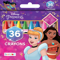 Bendon Disney Washable Assorted Color Crayons 36 pk