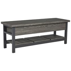 Signature Design by Ashley Rhyson Brown Wood Casual Bench
