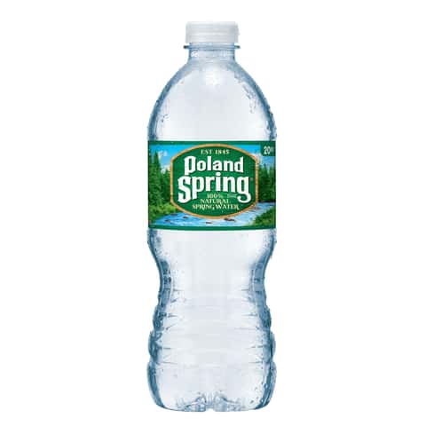 Poland Spring Water 16 Pack  Small water bottles - 8 oz. Bottled Water - Mini  Water bottles
