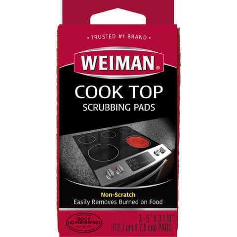 Weiman No Scent Cooktop Scrubbing Pads 3 ct Sponge - Ace Hardware