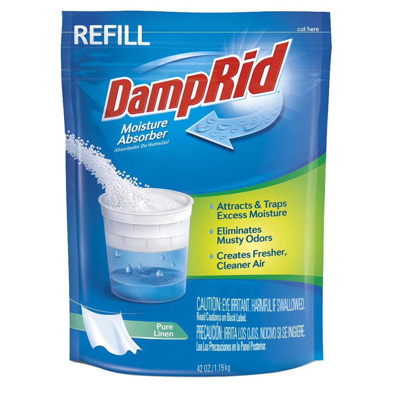 DampRid Linen Scent Moisture Absorber Refill 42 oz. Beads Ace Hardware