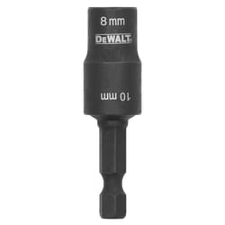 DeWalt Flextorq 8,10 mm X 2 in. L Black Oxide Double-Ended Nut Driver 2 pc