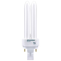Sylvania Dulux 18 W 1.38 in. D X 1.38 in. L CFL Bulb White Tubular 4100 K 1 pk