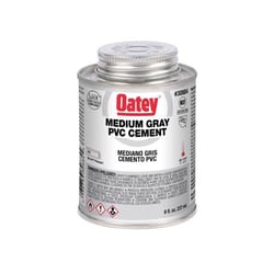 Oatey Gray Cement For PVC 32 oz