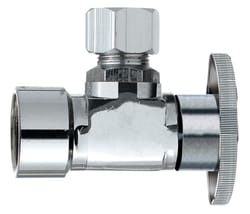 Keeney FIP Compression Brass Angle Stop Valve