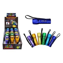 Diamond Visions Crazy Colors 200 lm Assorted LED COB Flashlight AAA Battery