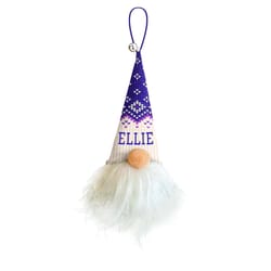 Christmas Gnome Multicolored Ellie Ornament 5.5 in.