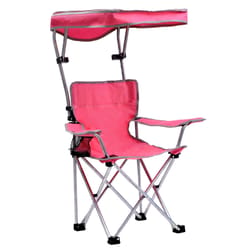 QuikChair Pink Canopy Kid's Folding Chair
