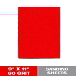 Diablo 11 in. L X 9 in. W Aluminum Oxide 60 Grit Coarse Sanding Sheet