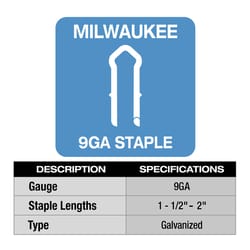 Milwaukee M18 FUEL 9 Ga. Utility Fencing Stapler