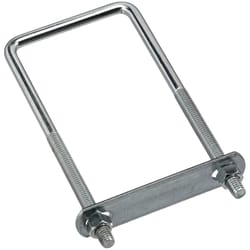 National Hardware 3/8 in. X 3 in. W X 7 in. L Coarse Zinc-Plated Steel Square U-Bolt