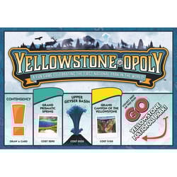 Late for the Sky Yellowstone-Opoly Board Game Multicolored