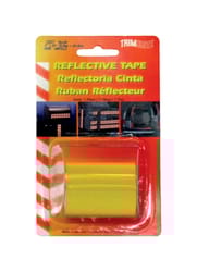 Trim Brite  24 in. W x 2 in. L Yellow  Reflective Tape  1 pk 