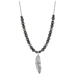 Montana Silversmiths Women's Midnight Flight Beaded Gray Necklace