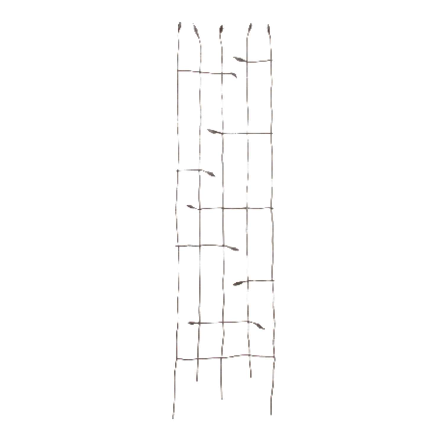 Panacea 72 in. H Black Steel Trellis Ace Hardware