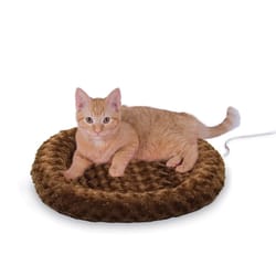 K&H Pet Prodcuts Thermo-Kitty Fashion Splash Mocha Bed Sm Brown Thermo-Kitty Fashion Splash Heated P