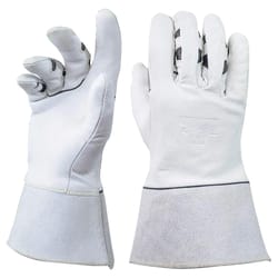 Bear Knuckles 12 in. Goatskin TIG Welding Gloves White XL 1 pk