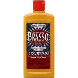Brasso No Scent Metal Polish 8 oz Cream